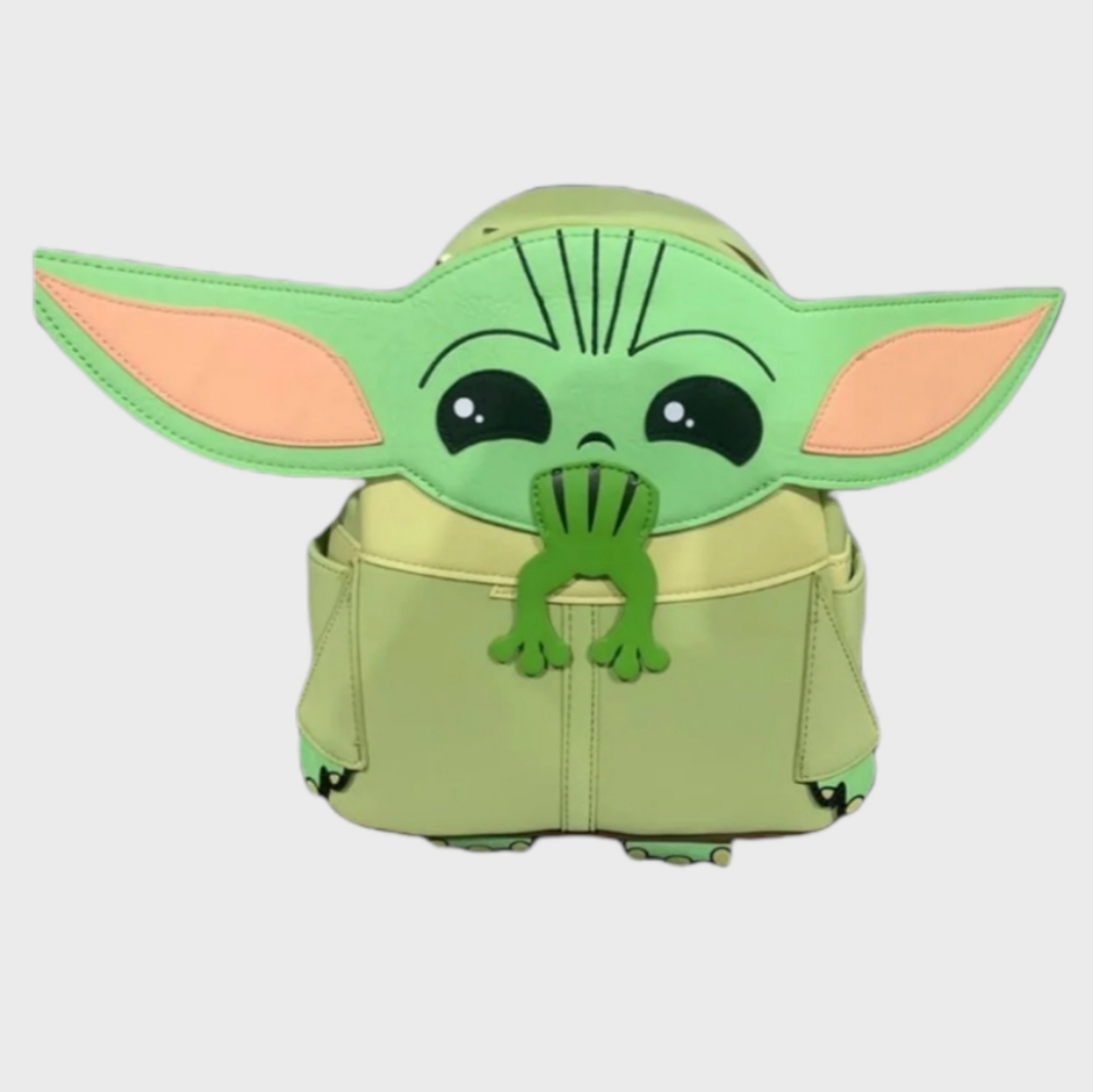 The Child Loungefly Backpack and Wallet